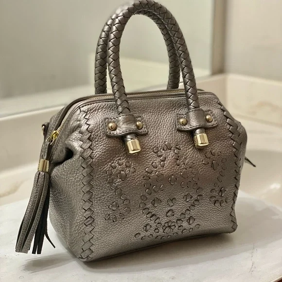 Jack Roger MARA Satchel leather handbag in excellent condition clean interior - Picture 10 of 11